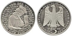 5 mark (750th Anniversary of the Death of W. Von Der Vogelweide) from Germany-Federal Rep.