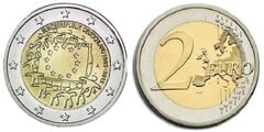 2 euro (30th Anniversary of the European Flag) from Germany-Federal Rep.