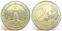 2 euro (Estado Federado de Brandenburg) from Germany-Federal Rep.