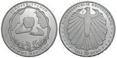 10 euro (Cuentos de los Hermanos Grimm: Blancanieves) from Germany-Federal Rep.
