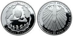 10 euro (Cuentos de los Hermanos Grimm: Blancanieves) from Germany-Federal Rep.