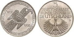 5 Mark (Centenario del Museo Nacional Germano en Nuremberg) from Germany-Federal Rep.