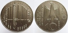 10 euro (300 Años de la Escala Fahrenheit) from Germany-Federal Rep.