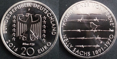 20 euro (125 Aniversario Nacimiento de Nelly Sachs) from Germany-Federal Rep.