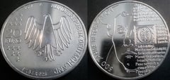 20 euro (500 Años de la Reforma Protestante) from Germany-Federal Rep.