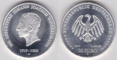 20 euro (300 Aniversario Nacimiento Johann Joachim Winckelmann) from Germany-Federal Rep.