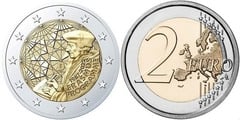 2 euro (35 Aniversario del Programa Erasmus) from Germany-Federal Rep.