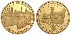 100 euro (Ciudad de Bamberg - Patrimonio de la UNESCO) from Germany-Federal Rep.
