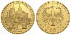 100 euro (Trier - Patrimonio de la UNESCO) from Germany-Federal Rep.