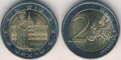 2 euro (Federal State of Bremen) from Germany-Federal Rep.