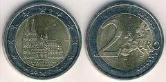 2 euro (Estado Federado de Nordrhein-Westfalen) from Germany-Federal Rep.