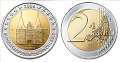 2 euro (Estado Federado de Schleswig-Holstein) from Germany-Federal Rep.