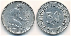 50 pfennig from Germany-Federal Rep.