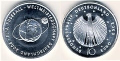 10 euro (FIFA World Cup 2006) from Germany-Federal Rep.