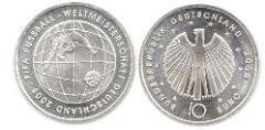 10 euro (FiFA 2006 World Cup) from Germany-Federal Rep.