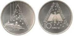 10 euro (100th Anniversary of Youth Hostels) from Germany-Federal Rep.