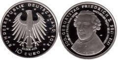 10 euro (Friedrich II) from Germany-Federal Rep.
