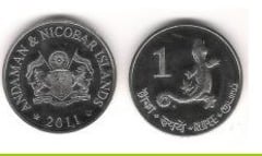 1 rupee from Andaman & Nicobar