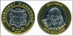2 diners (Joan Pau II) from Andorra