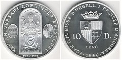 10 diners (XXV Aniversario del Copríncipe Episcopal) from Andorra