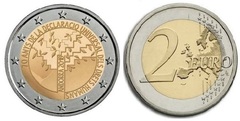 2 euro (70th Anniversary of the Universal Declaration of Human Rights) from Andorra