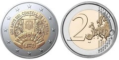 2 euro (600th Anniversary of the Earth Council) from Andorra