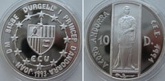 10 diners (Unión Aduanera ECU) from Andorra