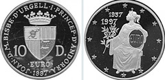 10 diners (Tratado de Roma) from Andorra