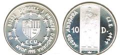 10 diners (Acuerdo Andorrano CEE 1991) from Andorra