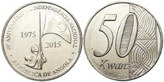 50 kwanzas (40th Anniversary of Independence) from Angola