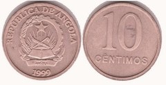 10 céntimos from Angola
