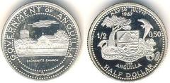 1/2 dollar from Anguilla