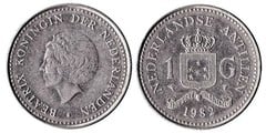 1 gulden from Netherlands Antilles