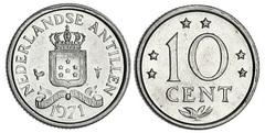 10 cent from Netherlands Antilles