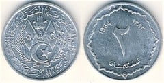 2 centimes from Algeria