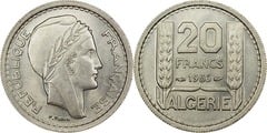 20 francs (French Occupation) from Algeria