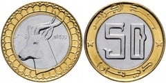 50 dinares from Algeria