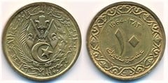 10 centimes from Algeria