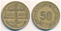 50 centimes (30 Aniversario del choque franco-argelino) from Algeria