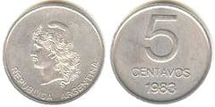 5 centavos from Argentina