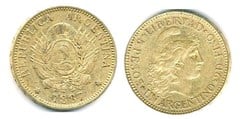 5 pesos (1 argentine) from Argentina