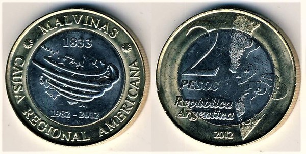 Photo of 2 pesos (30 Aniversario de la Recuperación de las Malvinas)