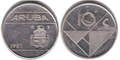 10 cents from Aruba