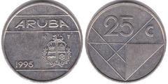 25 cents from Aruba