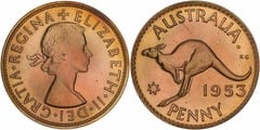 1 penny (Elizabeth II) from Australia