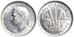 3 pence (George VI) from Australia