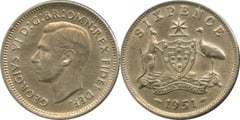 6 pence (George VI) from Australia