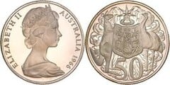 50 cents (Elizabeth II) from Australia