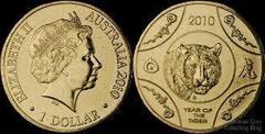 1 dollar (Año del Tigre) from Australia