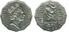 50 cents (Sir Ernest Edward 